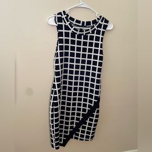 Asymmetrical short dress